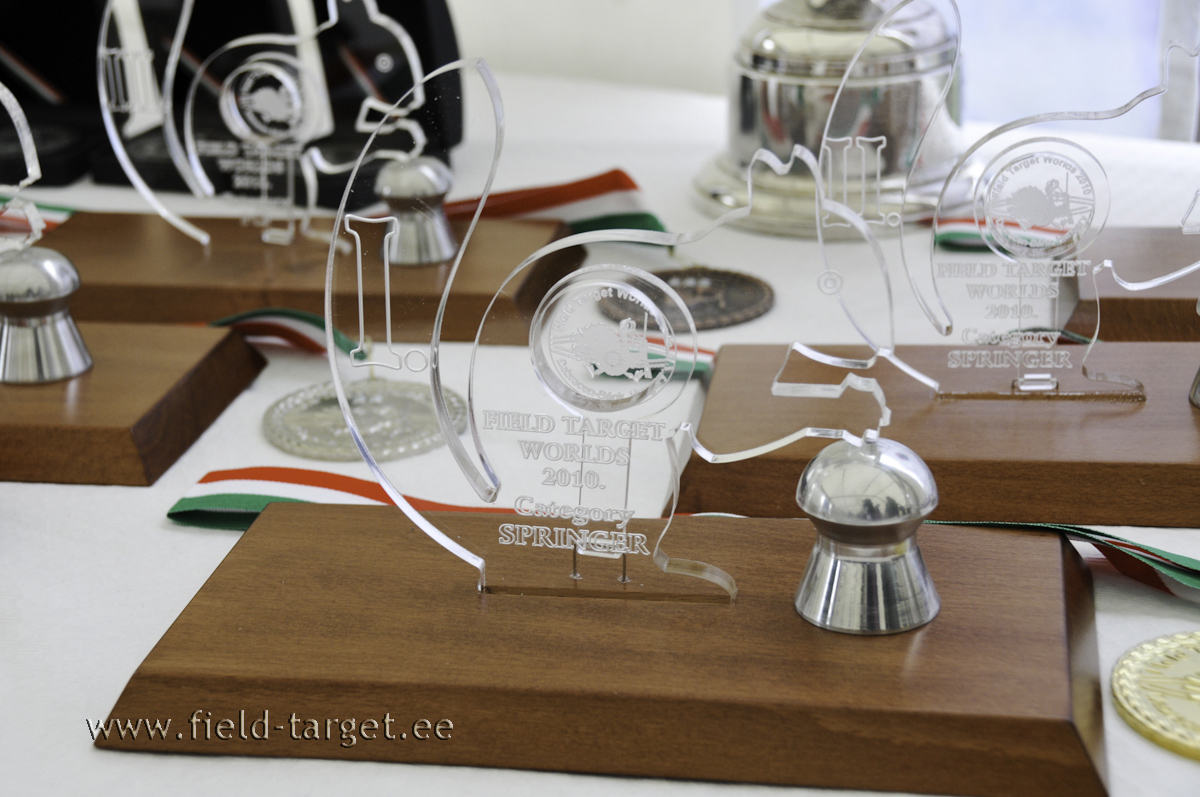 Suruõhu- ja vedrupüsside kolm esimest saavad medalid ja auhinnad